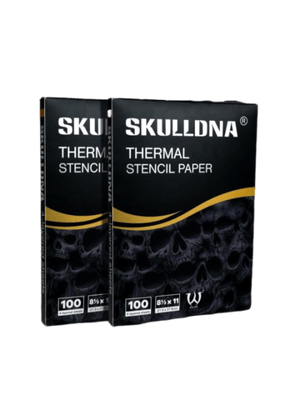 PAPEL TRANSFER SKULLDNA PACOTE COM 100 UNIDADES