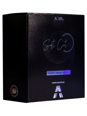 AGULHAS AMERICANAS ASTON SOFT CUT COM 100 UNIDADES