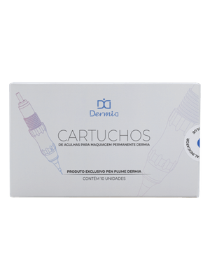 CARTUCHOS DERMIA PLUME (U - 0,30MM) 3011U COM 10 UNIDADES
