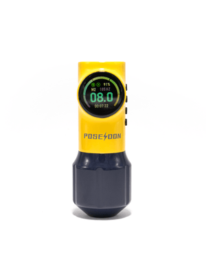 PEN POSEIDON LUCIUS AMARELO/AZUL