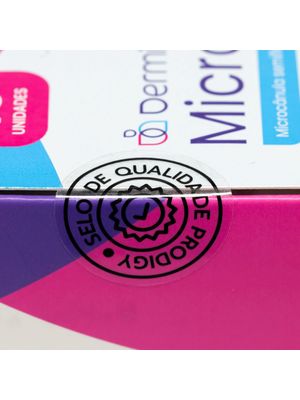 MICROCÂNULA FLEXÍVEL DERMIA BEAUTY  FLAT COM 10 UNIDADES