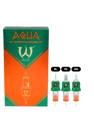 CARTUCHOS AVA AQUA (RL - 0,25MM) COM 20 UNIDADES