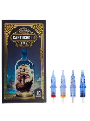 CARTUCHOS POSEIDON V3 PRÓ (RL - 0,30MM) COM 10 UNIDADES