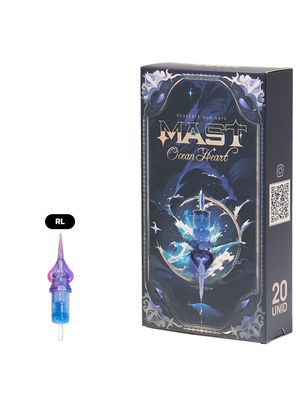 CARTUCHOS MAST OCEAN HEART (RL - 0,20MM) COM 20 UNIDADES