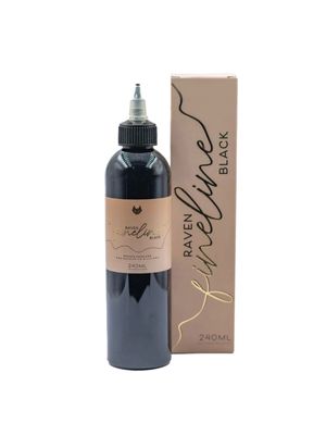 TINTA EASY GLOW FINE LINE RAVEN BLACK 240ML