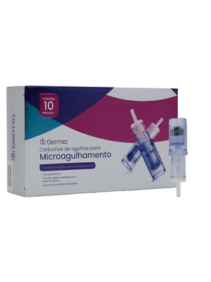 CARTUCHO DERMIA 36 PONTAS COM 10 UNIDADES - ENCAIXE UNIVERSAL
