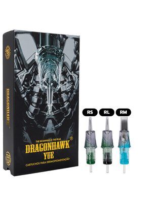 CARTUCHOS DRAGONHAWK YUE (RM - 0,30MM) COM 20 UNIDADES